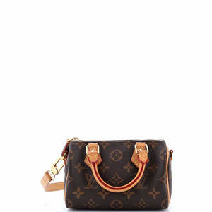 Louis Vuitton Nano Speedy Bandouliere NM Bag Monogram Canvas